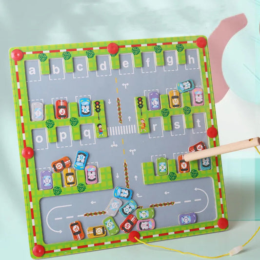 Magnetic Smart Car Maze | Encourages Language Development