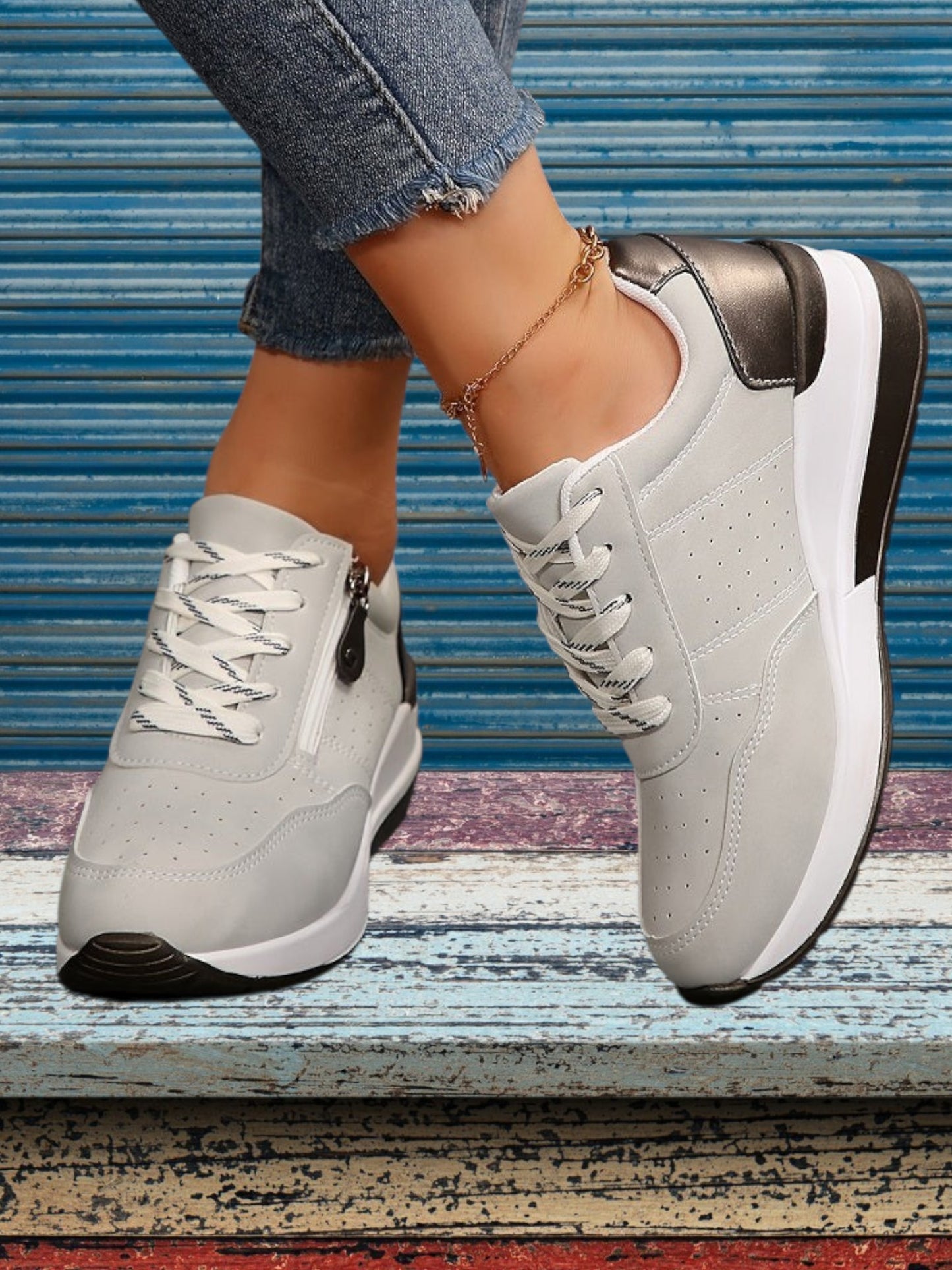 Élysée | Women's Orthopedic Shoes with Anatomical Design for All-Day Comfort and Elegant Style | Gray